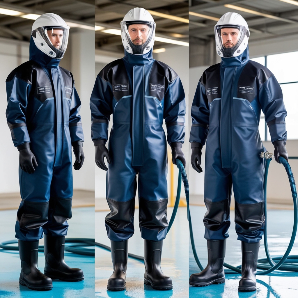 چگونه لباس واترجت مناسب برای کار با دستگاه‌های فشار قوی ۵۰۰ بار انتخاب کنیم؟