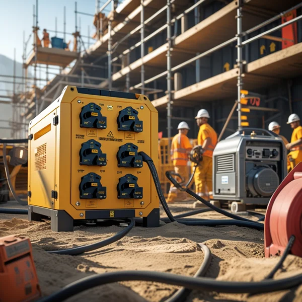 نجاتدهندهای به نام کلید سهراهی صنعتی؛ برقرسانی موقت در پروژههای عمرانی بدون تابلو برق