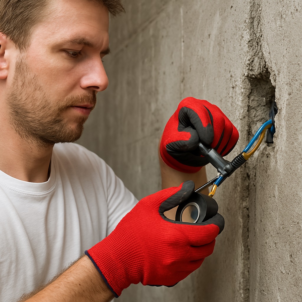 راهنمای جامع عایق‌کاری سیم‌ها و کابل‌ها با چسب برق