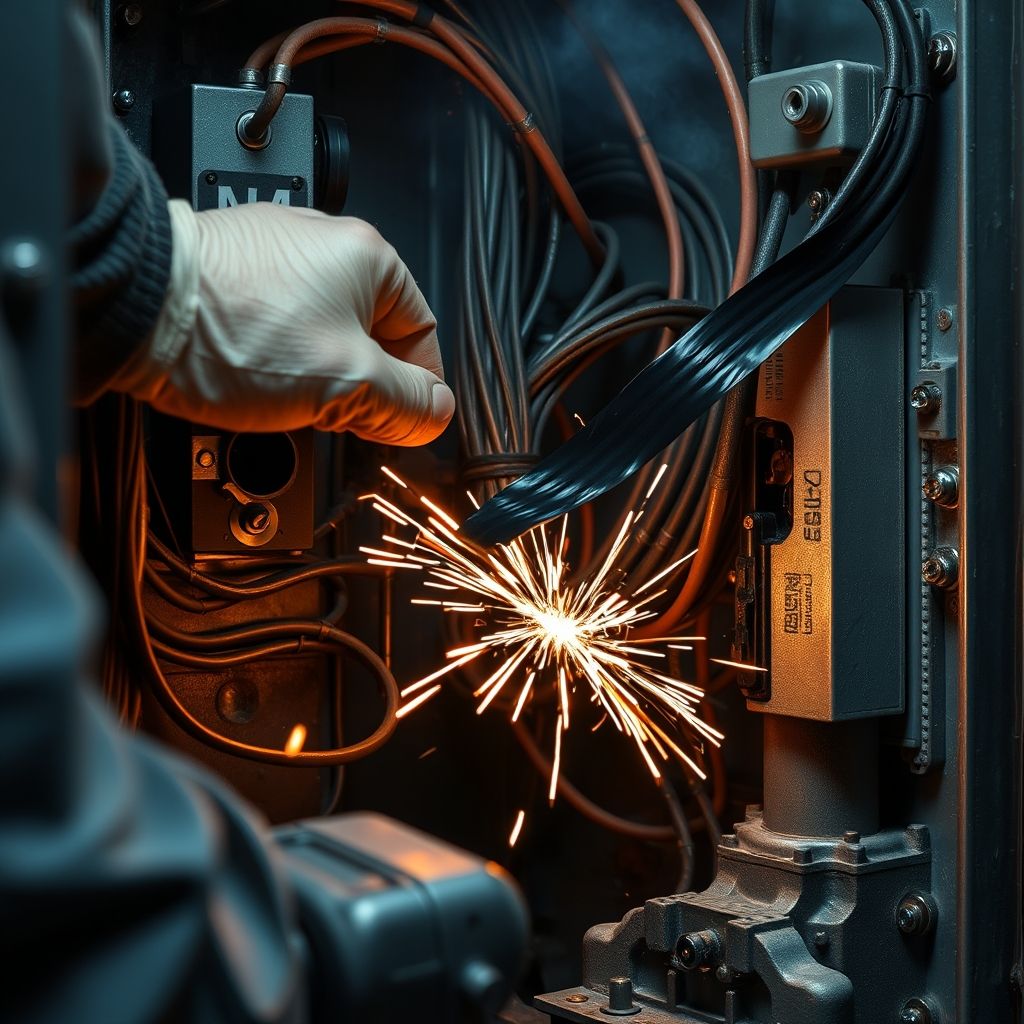 چسب برق تاپ رول؛ انتخاب اول برای تعمیرات تخصصی سیم‌کشی در تابلوهای برق صنعتی