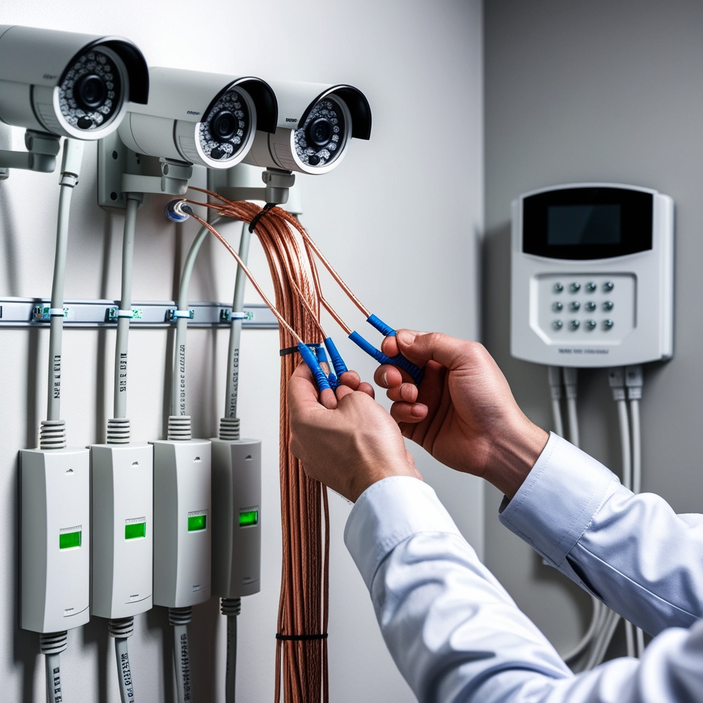 کاربرد سیم و کابل در سیستم‌های امنیتی؛ از دوربین مداربسته تا دزدگیر