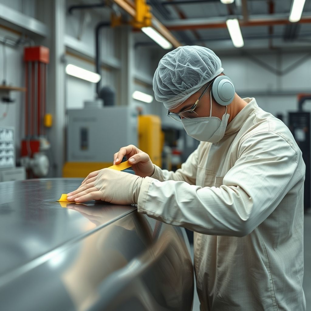 کاربرد ویژه چسب کاغذی در نقاشی صنعتی و عایق‌کاری سطوح حساس