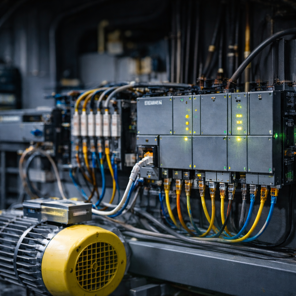 چگونه PLC مصرف انرژی در صنایع را کاهش می‌دهد؟ (یک کاربرد واقعی و اقتصادی)