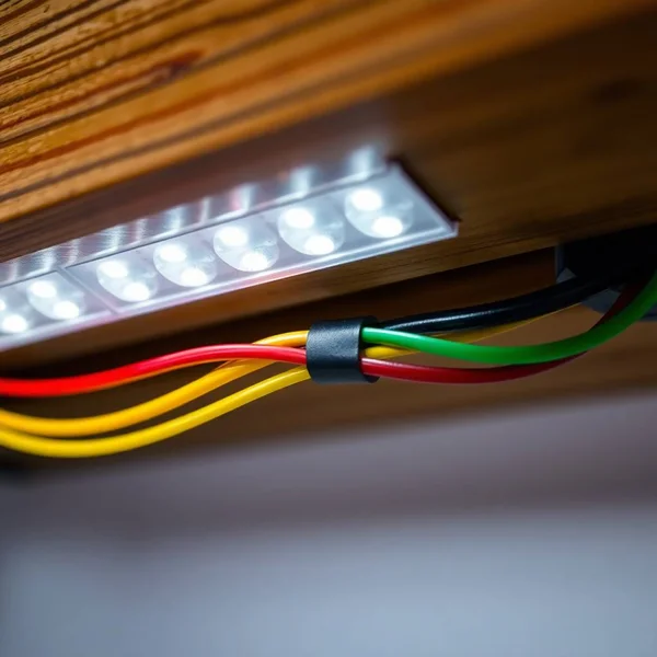 🔌 چسب برق تاپ رول؛ انتخاب طلایی در پروژههای نورپردازی هنری و دکوراتیو