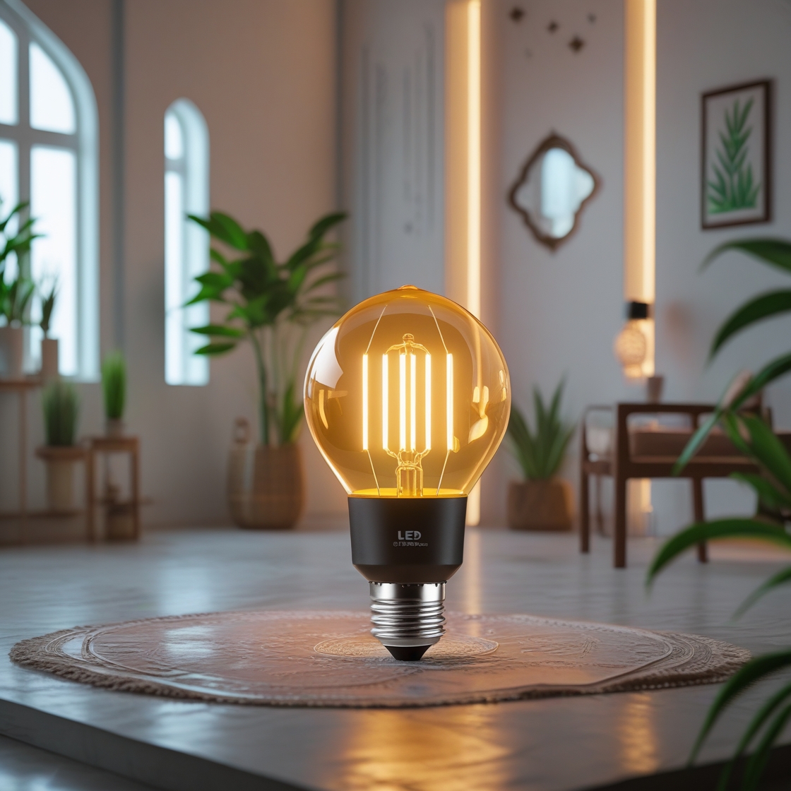 💡 لامپ‌های کم‌مصرف LED: انتخابی هوشمندانه برای روشنایی پایدار و اقتصادی