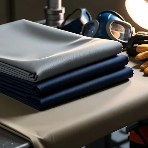 راز دوام و ایمنی پارچههای ضد اسید پلیاستر پنبه در صنایع شیمیایی و نفتی