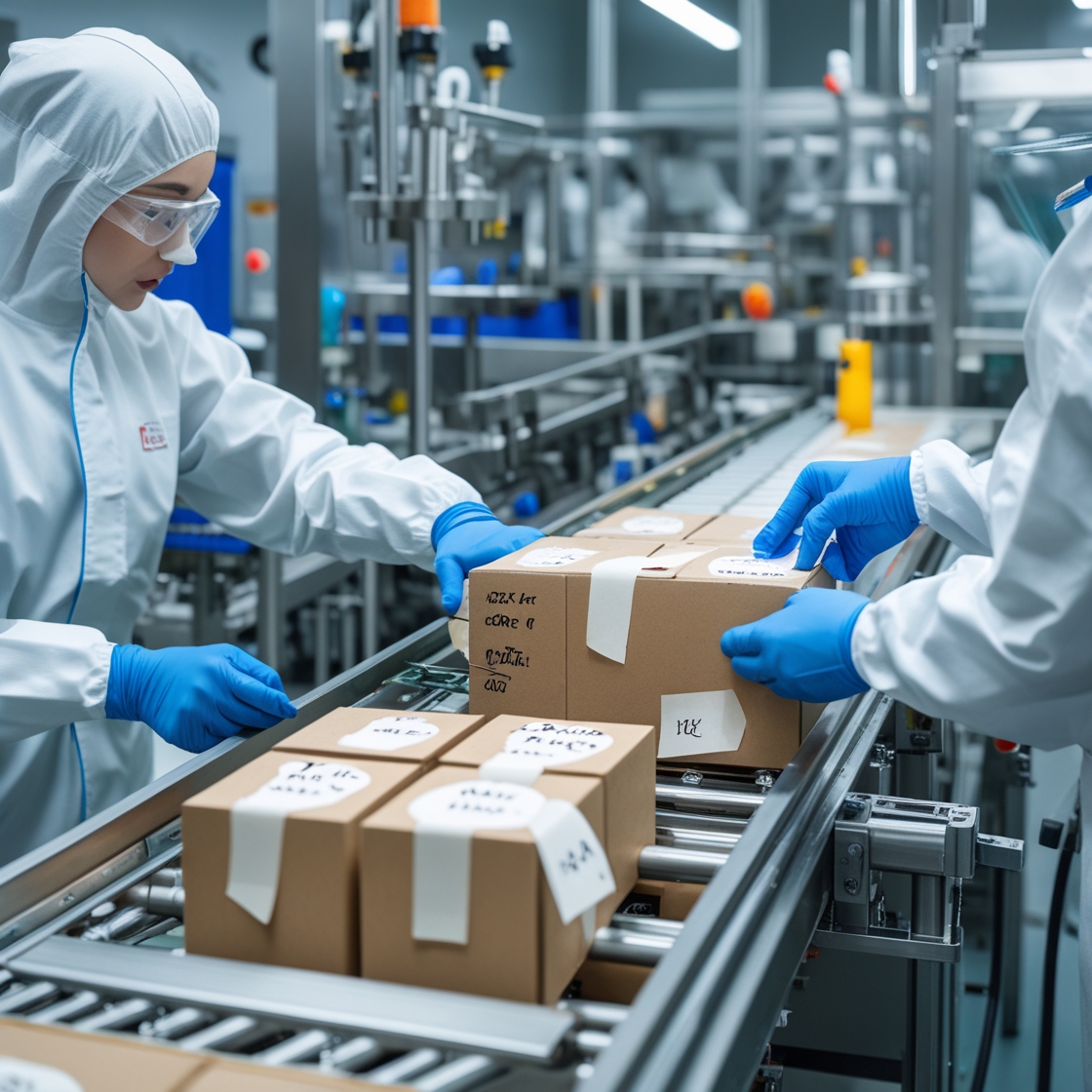 کاربرد تخصصی چسب کاغذی در خطوط تولید صنایع غذایی و دارویی