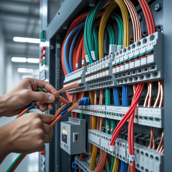 کابل برق افشان در تابلوهای برق صنعتی