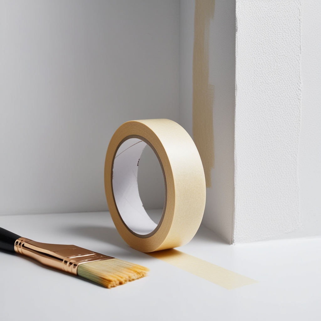 🎨 چسب کاغذی و نقش آن در نقاشی دیوارهای ساختمان — راز ظرافت و تمیزی کار نقاشی