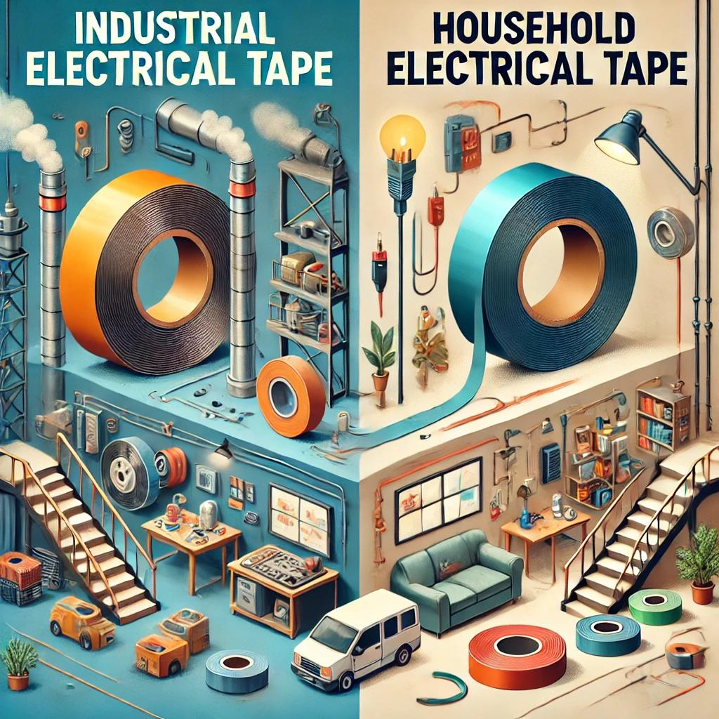 تفاوت چسب برق صنعتی و خانگی