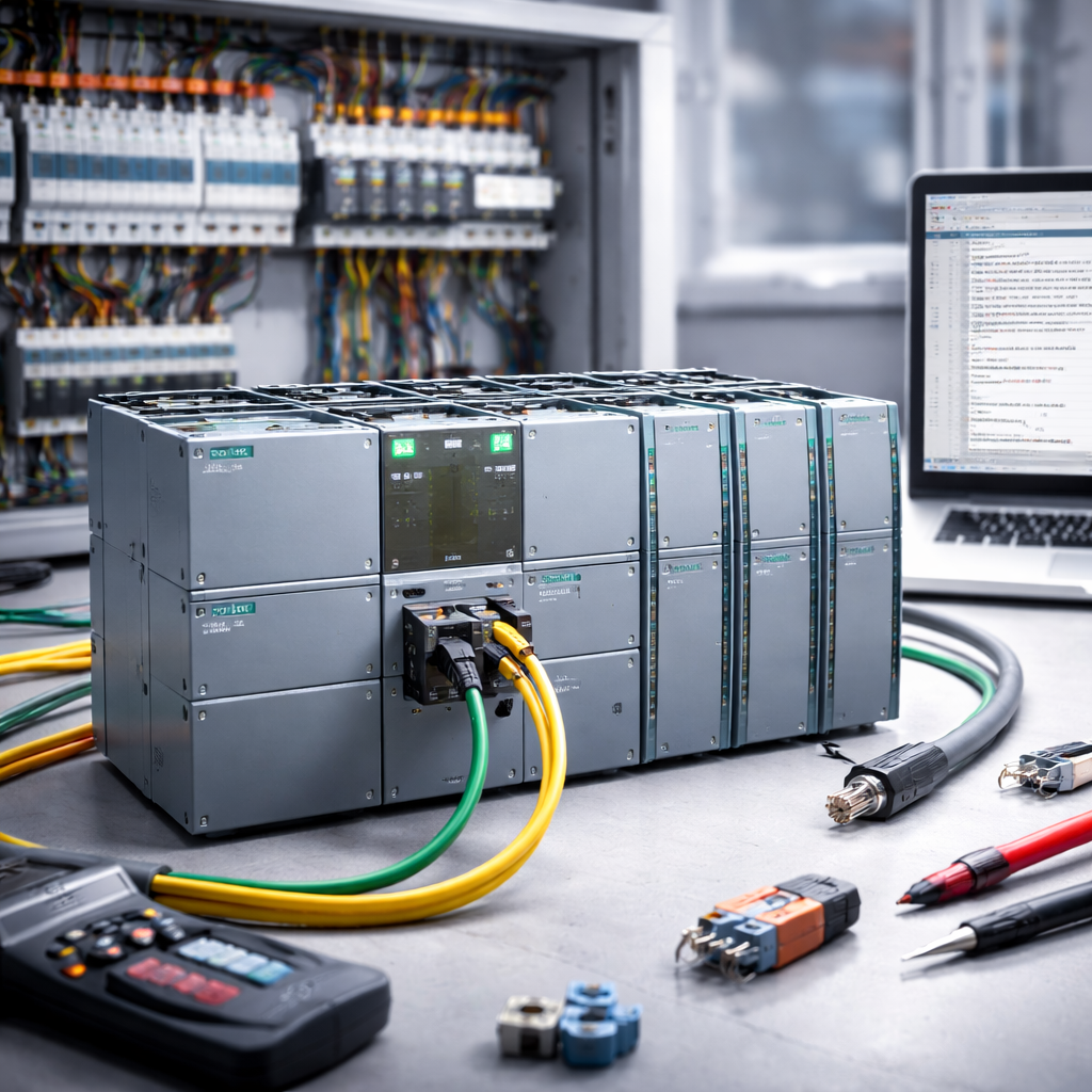 معرفی و بررسی یکی از پرفروش‌ترین مدل PLC در اتوماسیون صنعتی مدل PLC زیمنس S7-1200