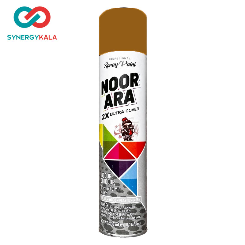 اسپری رنگ نورآرا قهوه ای