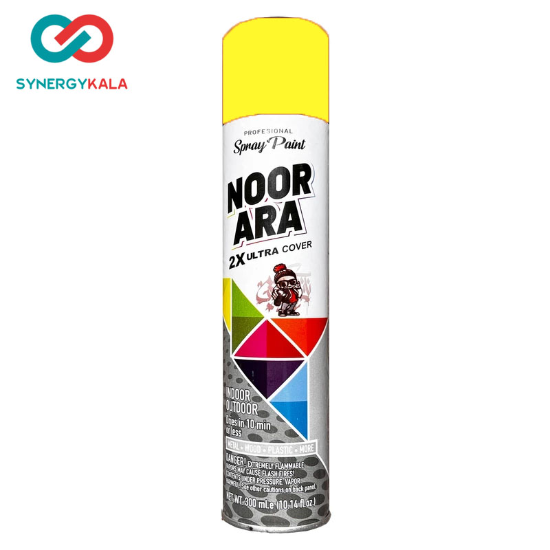 اسپری رنگ نورآرا زرد