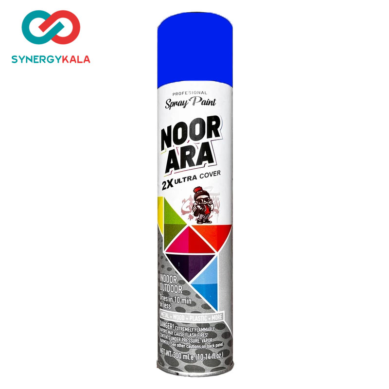 اسپری رنگ نورآرا آبی