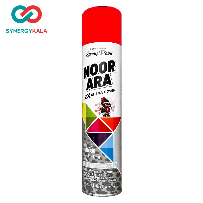 اسپری رنگ نورآرا قرمز