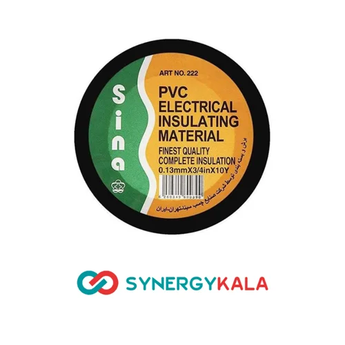 چسب برق سینا رنگ مشکی کارتن 500 عددی